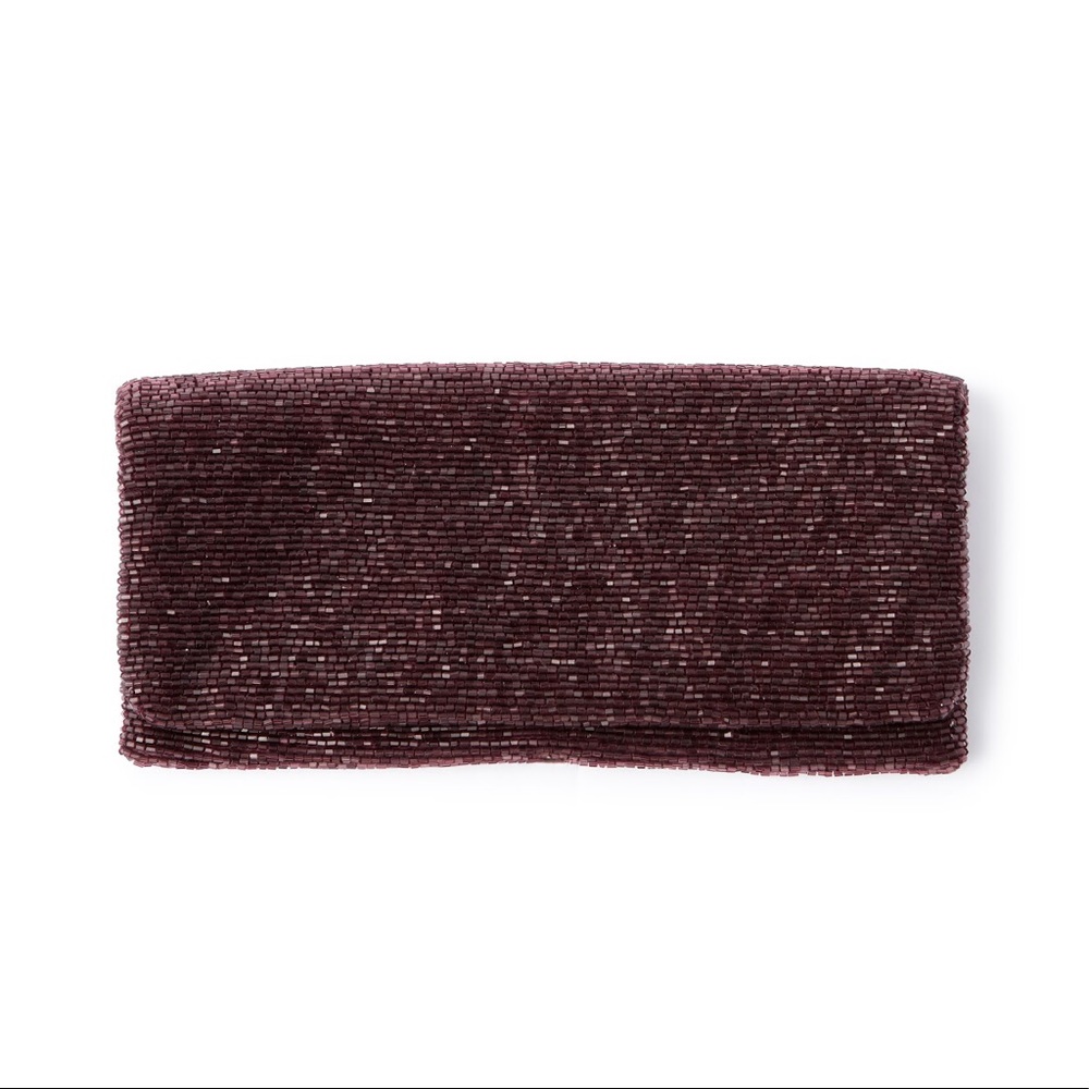 CLUB MONACO BEADED CLUTCH